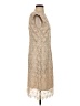 Unbranded 100% Polyester Tan Cocktail Dress Size S - photo 4