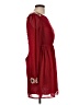 rise 100% Polyester Burgundy Cocktail Dress Size 10 - photo 4