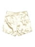 Unbranded 100% Polyester Metallic Gold Shorts Size XS - photo 2