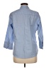 Foxcroft Blue 3/4 Sleeve Button-Down Shirt Size M - photo 2
