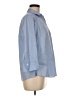 Foxcroft Blue 3/4 Sleeve Button-Down Shirt Size M - photo 4