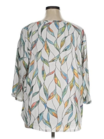 Xieerduo 3/4 Sleeve Blouse (view 2)