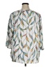 Xieerduo White 3/4 Sleeve Blouse Size 3XL - photo 2