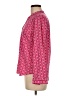 Notations Print Pink Long Sleeve Blouse Size M (petite) - photo 5
