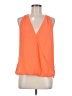 Single 100% Polyester Orange Sleeveless Blouse Size M - photo 1