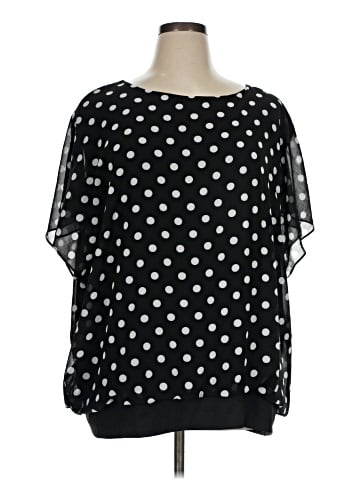 LILBETTER Short Sleeve Blouse (view 1)