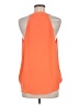Single 100% Polyester Orange Sleeveless Blouse Size M - photo 2