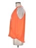 Single 100% Polyester Orange Sleeveless Blouse Size M - photo 5