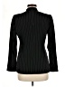 Zara Basic 100% Polyester Stripes Black Blazer Size M - photo 2