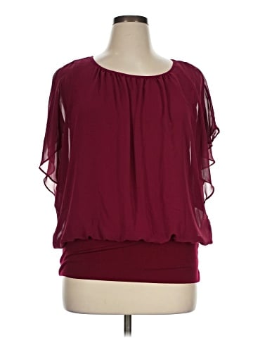 Style&Co Short Sleeve Blouse (view 1)