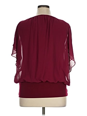 Style&Co Short Sleeve Blouse (view 2)