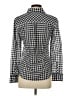 Draper James 100% Cotton Checkered-gingham Black Long Sleeve Button-Down Shirt Size 2 - photo 2
