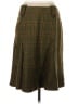 Context 100% Wool Plaid Green Wool Skirt Size 4 - photo 2