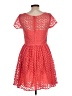 Atelier Hearts Red Cocktail Dress Size 10 - photo 2