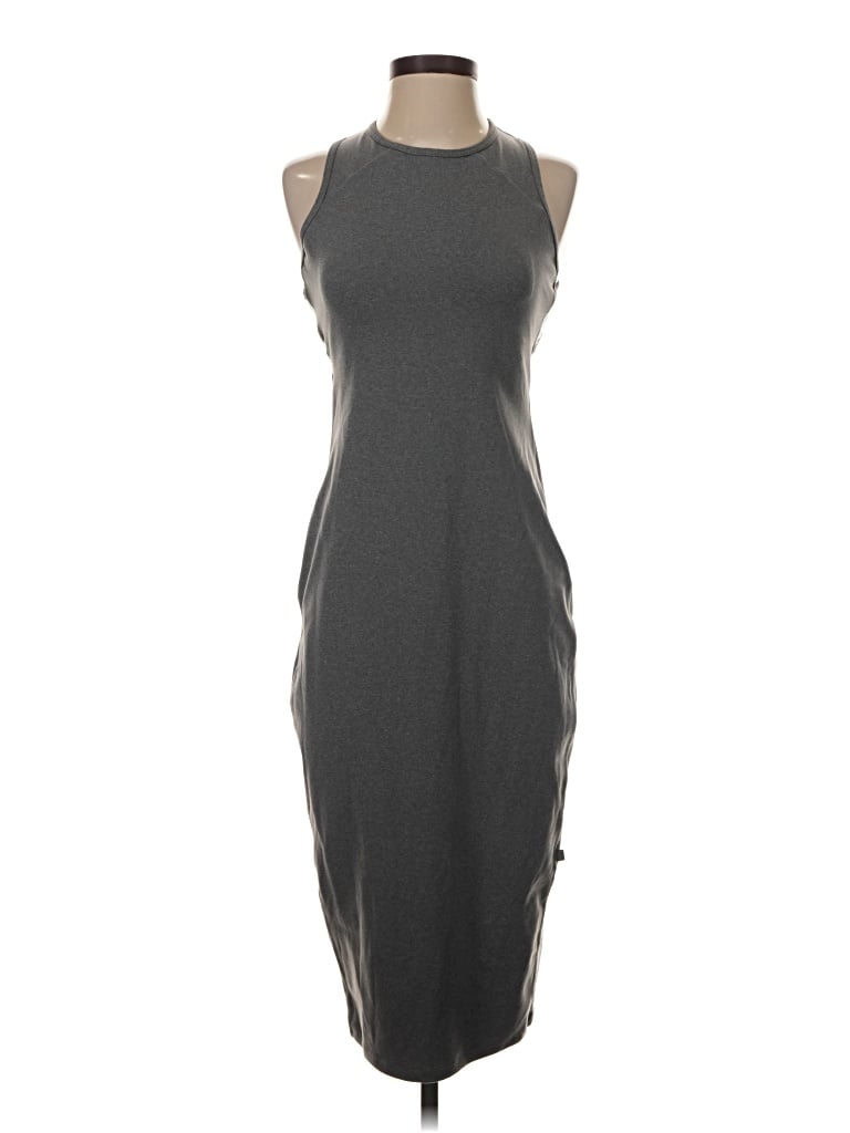 Pre-owned Lululemon Athletica Cocktail Dress In Gray