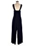 Ann Taylor LOFT Solid Blue Jumpsuit Size M - photo 2