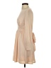 Marciano Solid Tan Cocktail Dress Size S - photo 5