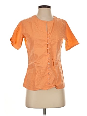 Denim & Co Short Sleeve Blouse (view 1)
