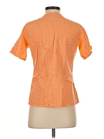 Denim & Co Short Sleeve Blouse (view 2)