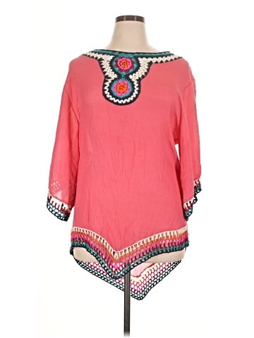 India Boutique 3/4 Sleeve Blouse (view 1)