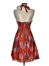 Guess Print Red Cocktail Dress Size 2 - photo 2