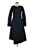 BCBGMAXAZRIA Chevron-herringbone Blue Casual Dress Size 6 - photo 1