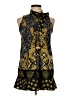 Assorted Brands 100% Polyester Paisley Black Casual Dress Size EU (IT) 42 / US 6 - photo 1