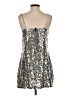 Divided by H&M Metallic Silver Cocktail Dress Size S - photo 2
