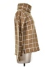 J.Crew Factory Store 100% Polyester Plaid Brown Turtleneck Sweater Size M - photo 4