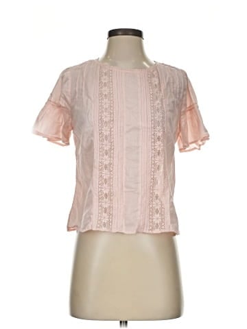 Velvet by Graham & Spencer Short Sleeve Blouse (view 1)