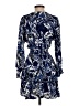 Zara Print Blue Cocktail Dress Size XS - photo 2