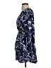Zara Print Blue Cocktail Dress Size XS - photo 5
