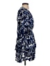 Zara Print Blue Cocktail Dress Size XS - photo 4