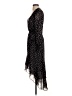 Intermix Polka Dots Black Cocktail Dress Size 2 - photo 5