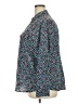 MICHAEL Michael Kors 100% Polyester Polka Dots Teal Long Sleeve Blouse Size 2X (estimated) - photo 5