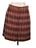 Talbots Plaid Brown Casual Skirt Size 16 - photo 1