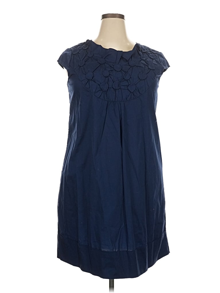Pre-owned Assorted Brands Casual Dress In Blue