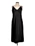 Vince. 100% Polyester Black Casual Dress Size L - photo 1