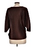 Express 100% Polyester Brown 3/4 Sleeve Blouse Size L - photo 2