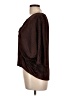 Express 100% Polyester Brown 3/4 Sleeve Blouse Size L - photo 5