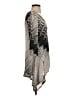 MESMERIZE Chevron-herringbone Gray Long Sleeve Top Size S - photo 4