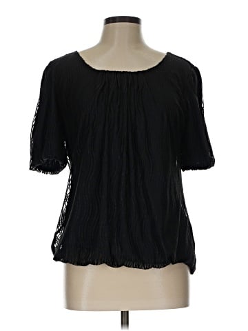 Sara Michelle Short Sleeve Blouse (view 1)