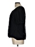 Sara Michelle Black Short Sleeve Blouse Size L - photo 5