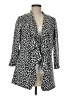 Calvin Klein Animal Print Ivory Blazer Size 6 - photo 1