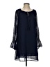 Mi ami 100% Polyester Blue Casual Dress Size S - photo 1