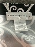 London Style Print Black Casual Dress Size 4 - photo 7