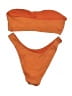 Unbranded Solid Orange Two Piece Swimsuit Size M (estimated) - photo 2