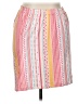 Unbranded 100% Polyester Stripes Pink Casual Skirt Size XL - photo 1