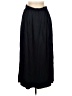 Cacharel Solid Black Blue Formal Skirt Size 8 - photo 1