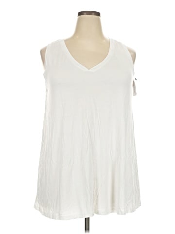 Lane Bryant Sleeveless T-Shirt (view 1)